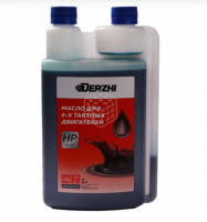 Масло 1л 2-х тактное полусинтетика DR-2T-1LS-S Derzhi
