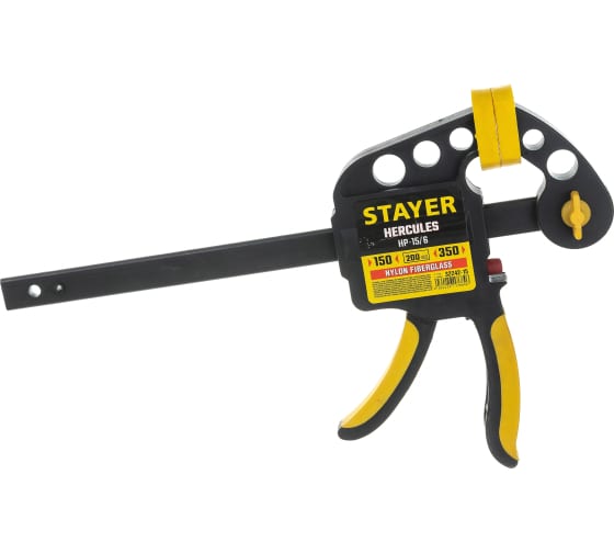 Струбцина пистолетного типа 65х150мм Hercules Stayer 