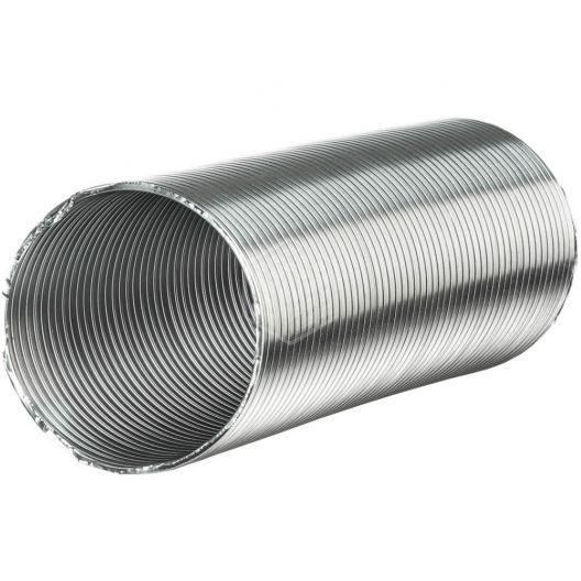 Труба алюминиевая гофрированная 120мм 1-3м Анкор