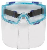 Очки защитные пластик прозрачные панорамные с щитком Panorama Stayer 