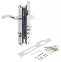 Замок врезной 17см с руч. хром ригель 2226/70-CR/NIS Avers