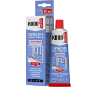 Герметик силиконовый универсальный прозрачный  85мл KST100 Kudo