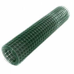 Сетка сварная оцинк с ПВХ 50,0х100,0х2,2 Н=1,5м---