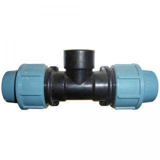 ПНД Тройник разборный 25х3/4х25 ВР 403 STR