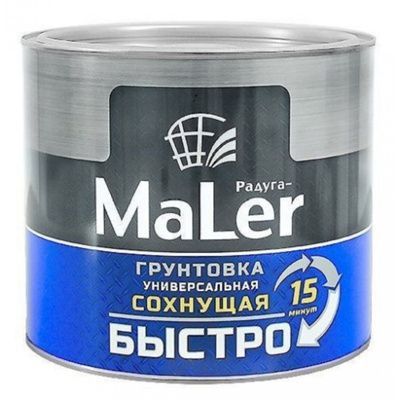 Грунт универсальный 1,9кг серый  Радуга(6)