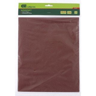 Шлифлист бумага влагостойкий Р 320 230х280мм 1шт Сибртех