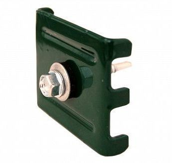 Крепление заборное скоба