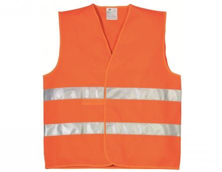 Жилет сигнальный оранжевый с СОП XL Сибртех