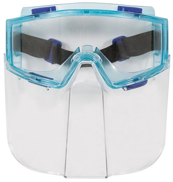 Очки защитные пластик прозрачные панорамные с щитком Panorama Stayer 