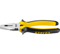 Плоскогубцы комбинированные 200мм TopGrip Stayer