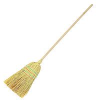 Метла веник с деревян ручкой 