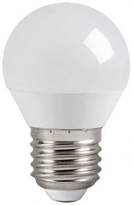 Лампа светодиодная Е27  6Вт Led 4000К белый свет шар Эра