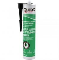 Герметик силиконовый нейтральный белый 300мл Quelyd(24)