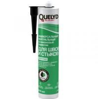 Герметик силиконовый нейтральный прозрачный 300мл Quelyd(24)