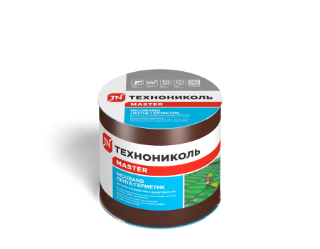 Лента битумная 10смх 3м серебристая Nicoband ТехноНиколь