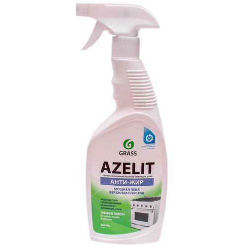 Средство д/кухни Azelit  600мл Анти-жир спрей д/камня Grass