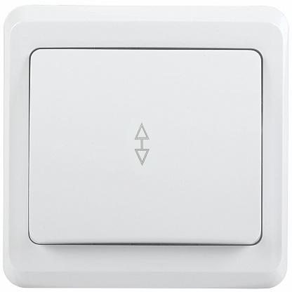 Выключатель проходной 1-кл белый Гармония Беларусь---