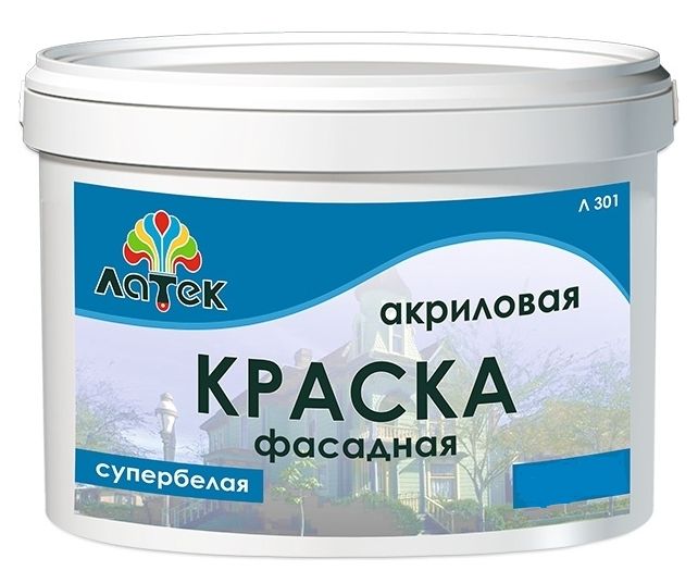 Краска Латек фасадная