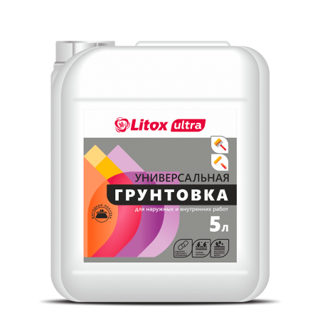Грунтовка универсальная  5л Ultra Litox