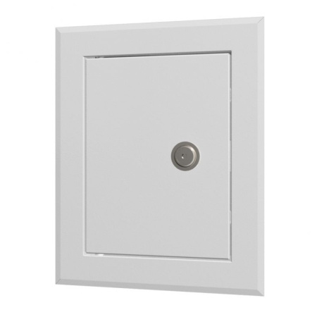 Люк ревизионный металлический 400х400мм с замком Zern