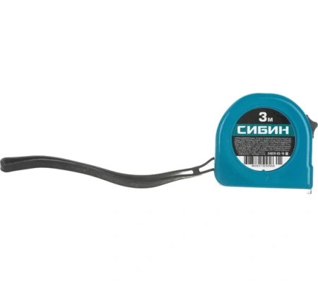Рулетка   3мх16мм с фиксатором Сибин