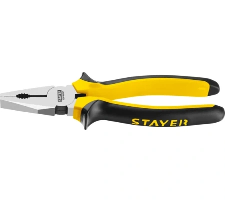 Плоскогубцы комбинированные 200мм TopGrip Stayer