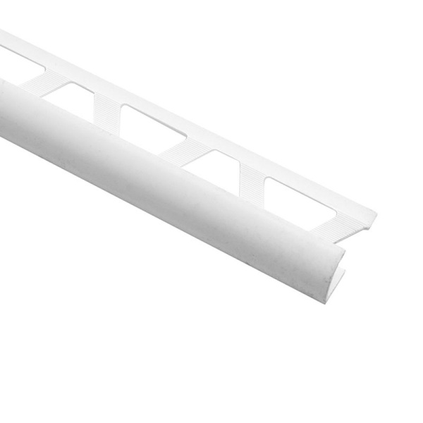 Уголок для кафеля 2,5м 10мм белый наружний Н901