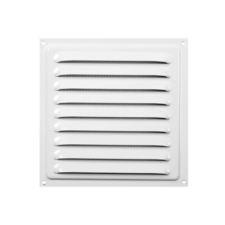 Решетка вентиляционная металл 125х125 с сеткой Met1313 Zernberg