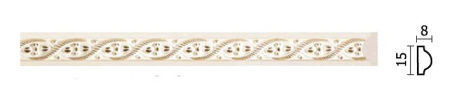 ДП DecorDizayn Молдинг 130-6 15х8х2400----