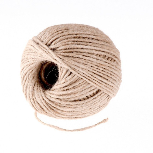 Шпагат джутовый 2,5ммх60м 30кгс Сибртех