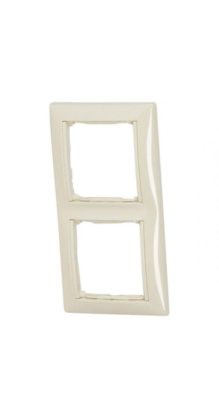 Рамка 2-местная крем Valena Legrand----- 