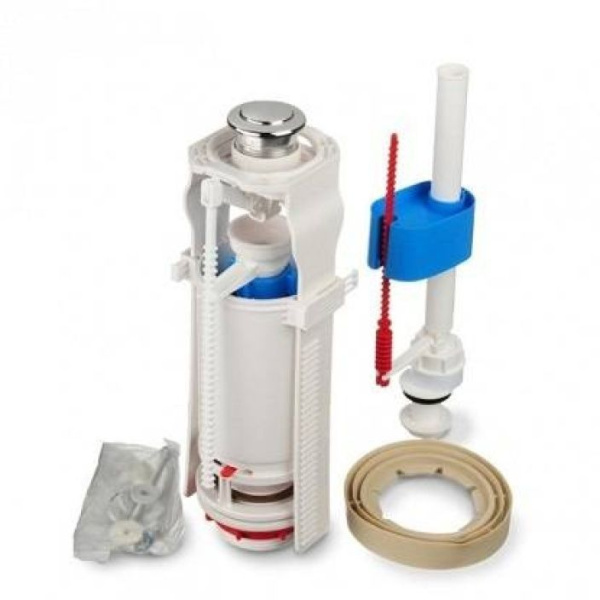 Арматура для бачка  2 кнопки нижняя подводка АНИпласт