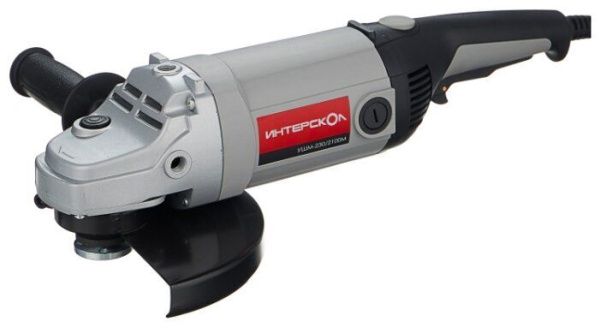 Машина УШМ-230/2100Вт пл.пуск УШМ230/2100М Интерскол(107)