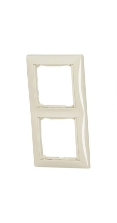 Рамка 2-местная крем Valena Legrand----- 
