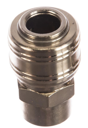 Переходник муфта быстросъемная (мама) 1/4 внутренняя резьба 1шт Stels