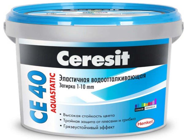 Затирка Ceresit СЕ40 №10 манхеттэн 2кг Henkel(12)