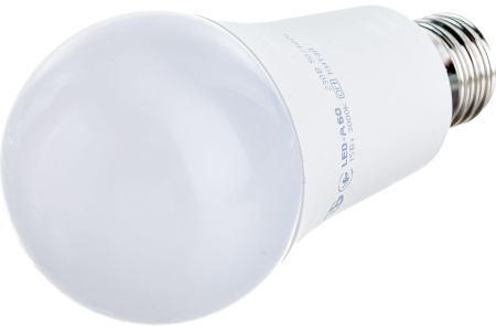 Лампа светодиодная Е27 15Вт Led 3000К теплый свет груша Generica IEK