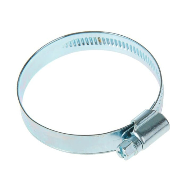 Хомут червячный  35-51мм оцинк 