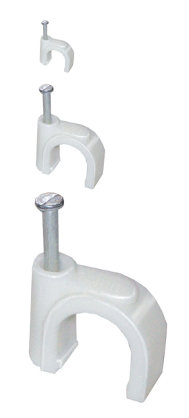 Скоба д/кабеля 12мм  50шт EKF