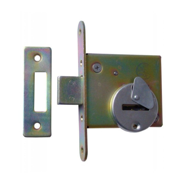 Замок врезной  7см б/руч. сувальдный с ключом 3В8-4 Зенит S-Locked